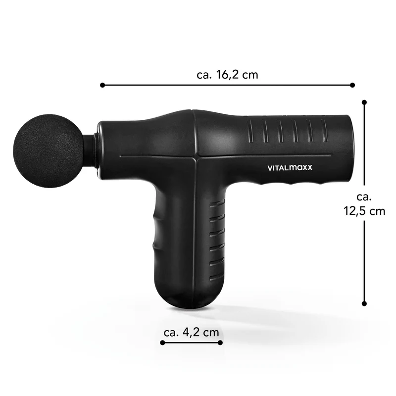 Mini-Massage Gun Smart Grip - schwarz