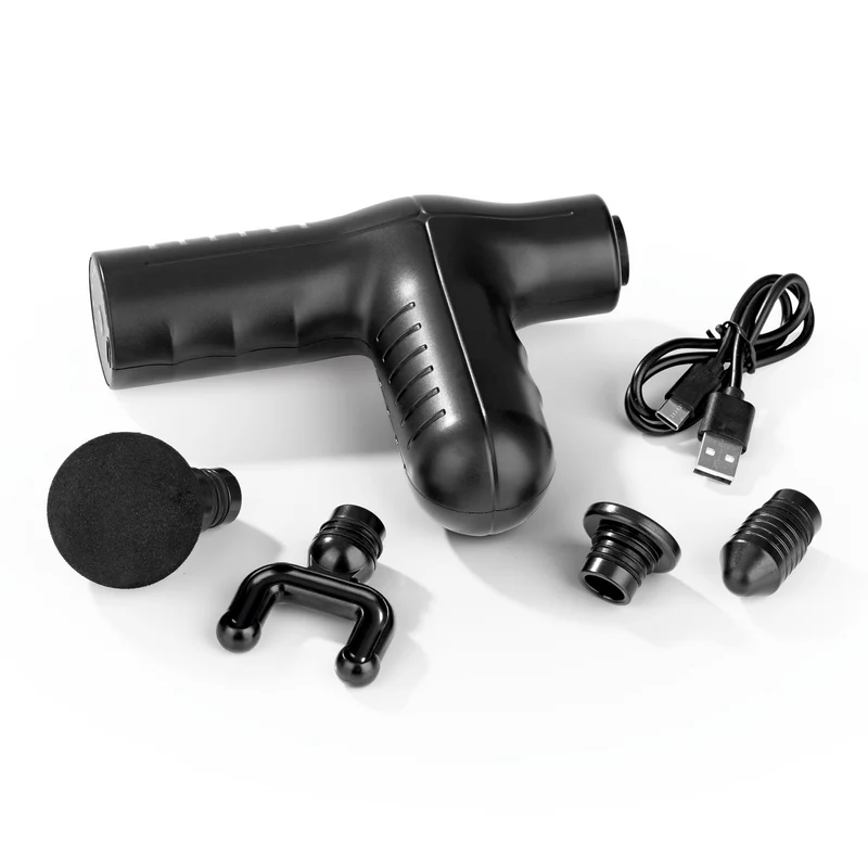 Mini-Massage Gun Smart Grip - schwarz