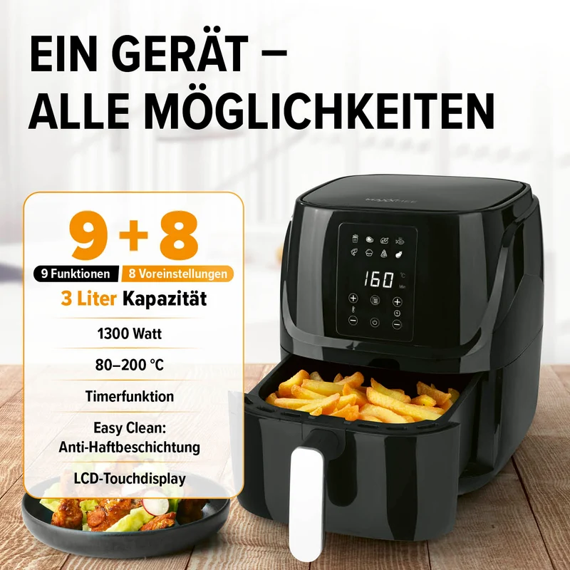 Heißluftfritteuse