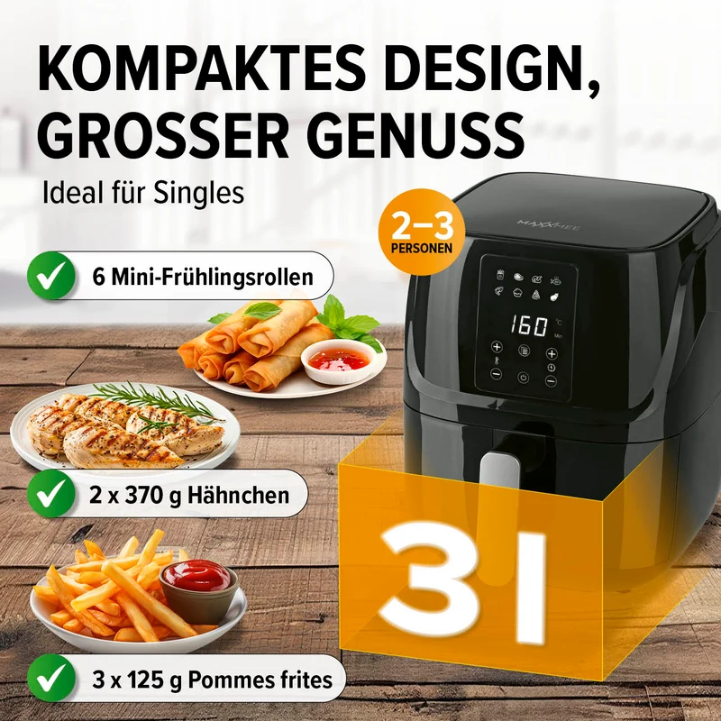 Heißluftfritteuse
