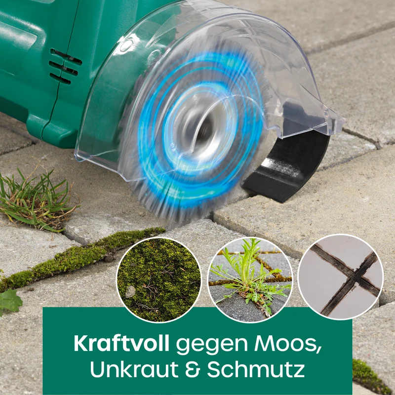 Fugenreiniger elektrisch 140 Watt - grün