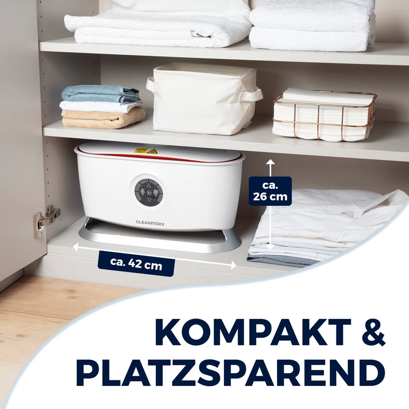 Hemdenbügler PRO STEAM - Weiß