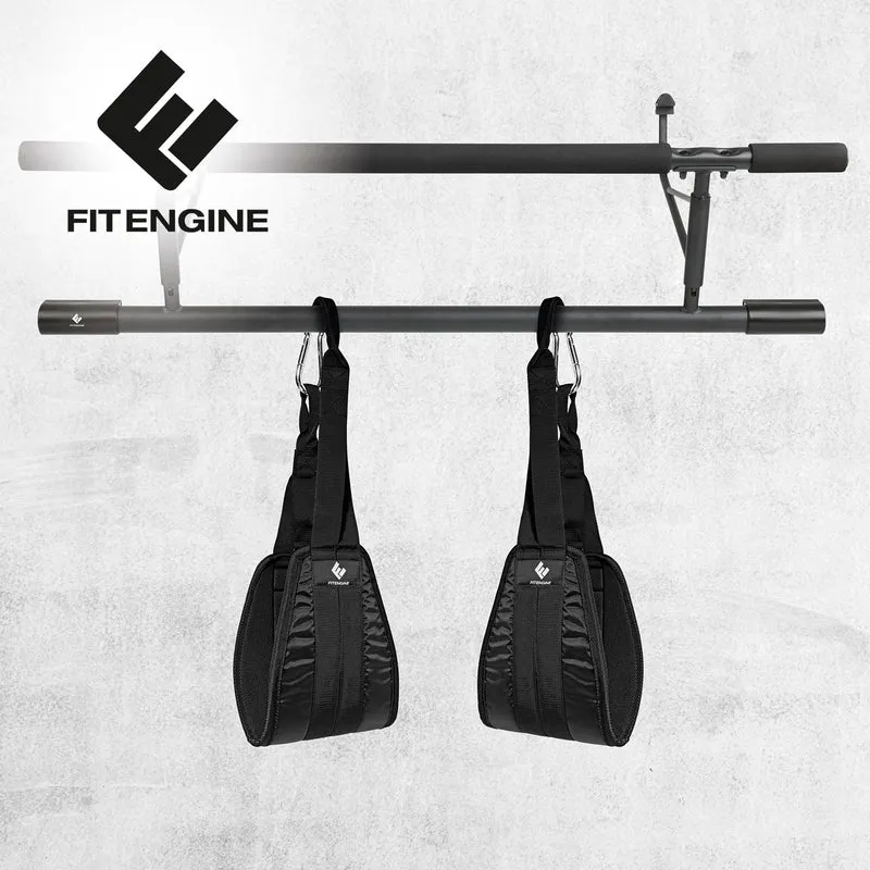 Bauchtrainingsschlaufen mit Karabinerhaken