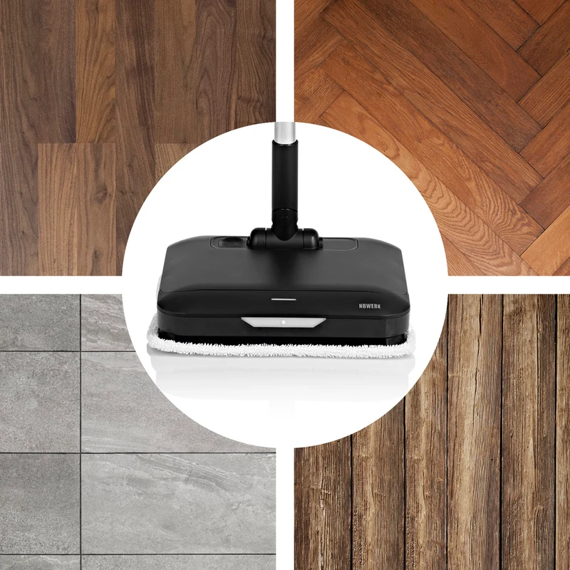 Akku-Vibrationsmopp Midnight Black Edition