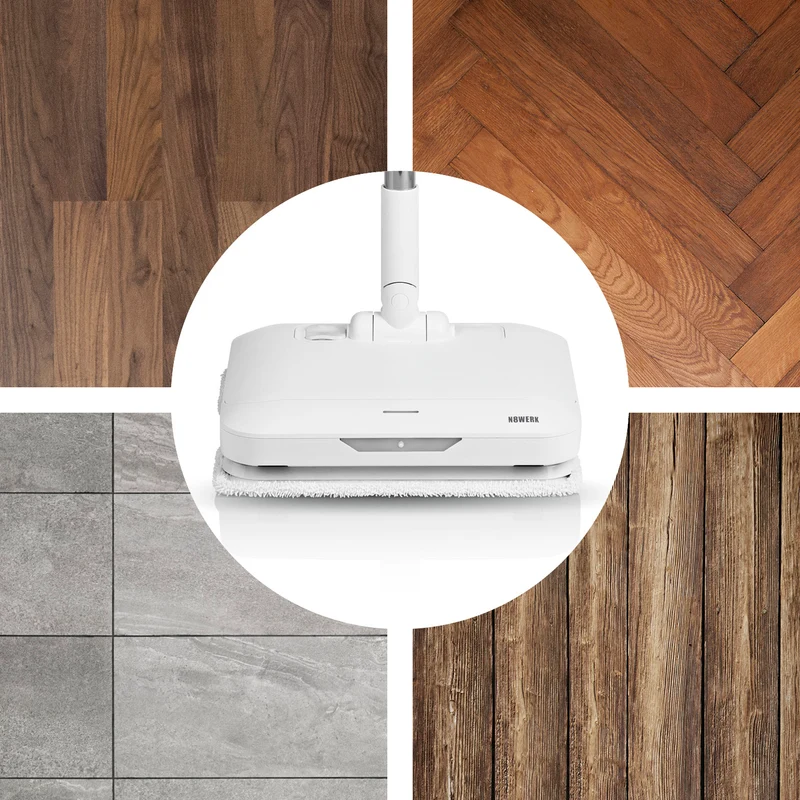 Akku-Vibrationsmopp Moonlight White Edition