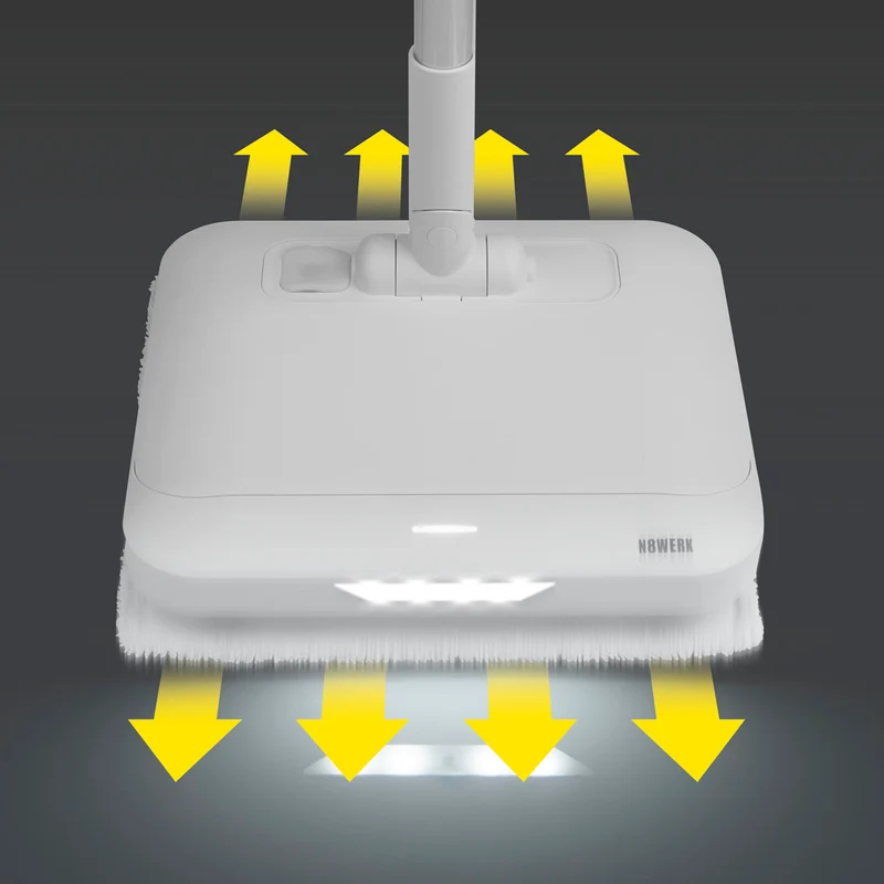 Akku-Vibrationsmopp Moonlight White Edition