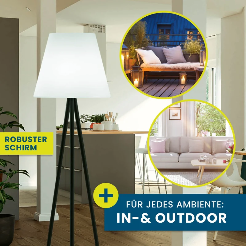 Solar-Stehlampe