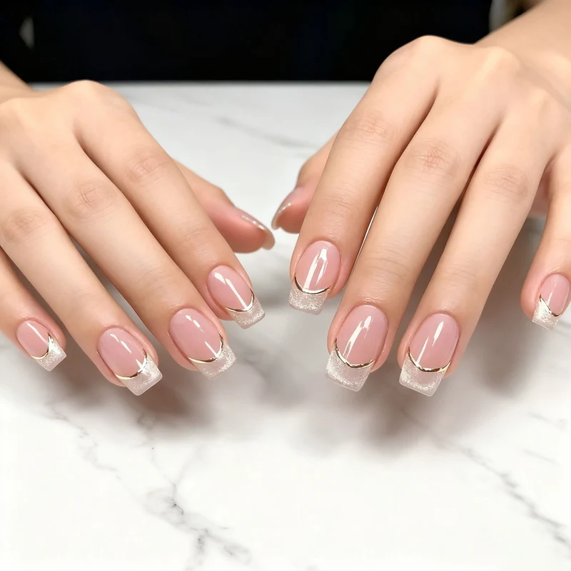 Stylische matte Nagelkunst Verbesserungen Karnz
