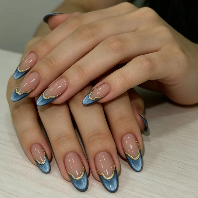Stylische matte Nagelkunst Verbesserungen Karnz