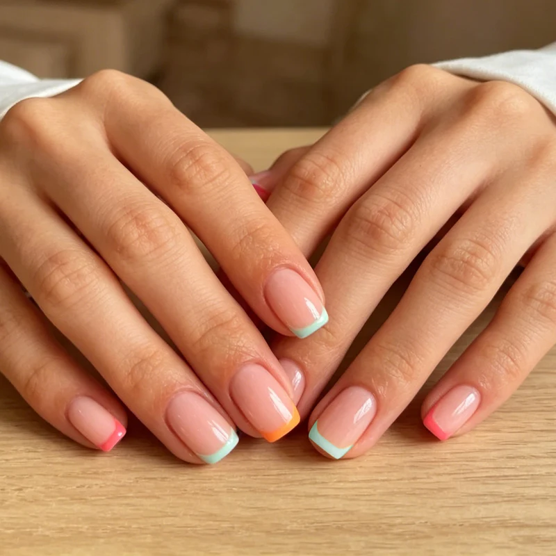 Stilvolle Französische Tipp Nagelkunst Verbesserungen Karnz
