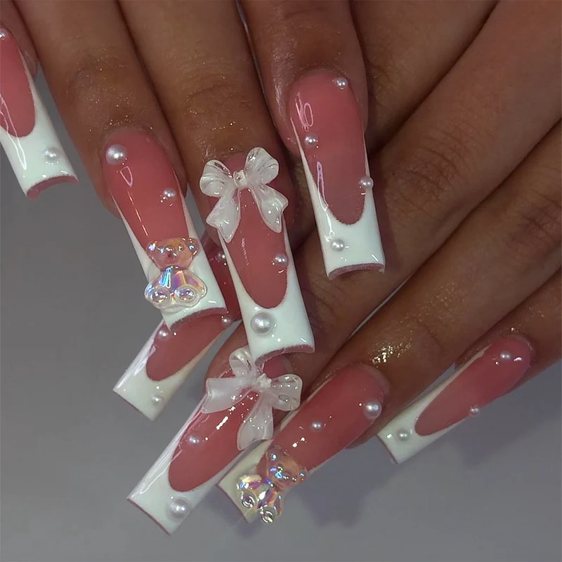 Stylish Custom 3D Nagelkunst Verbesserungen Karnz