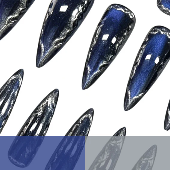Stiletto-Nagelkunst-Design Karnz