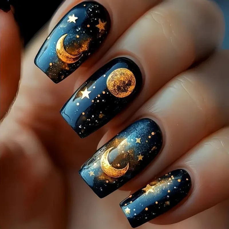 Stellar Galaxy Nagelkunst Verbesserungen Karnz