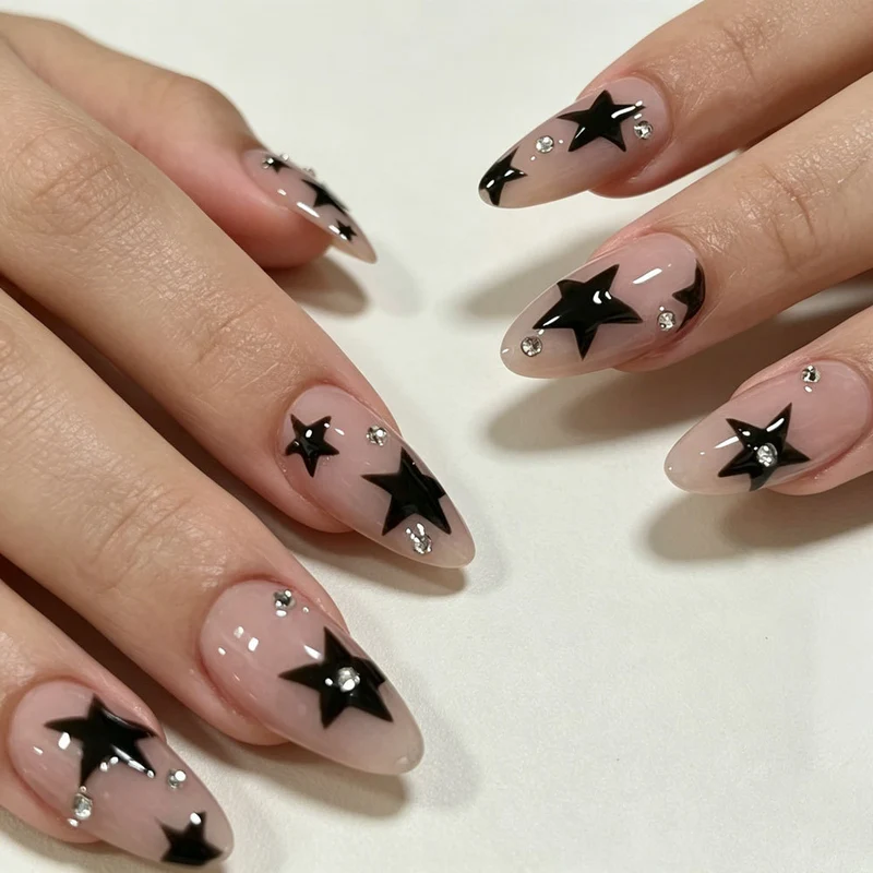 Stern-Bestickte Nail Art Karnz