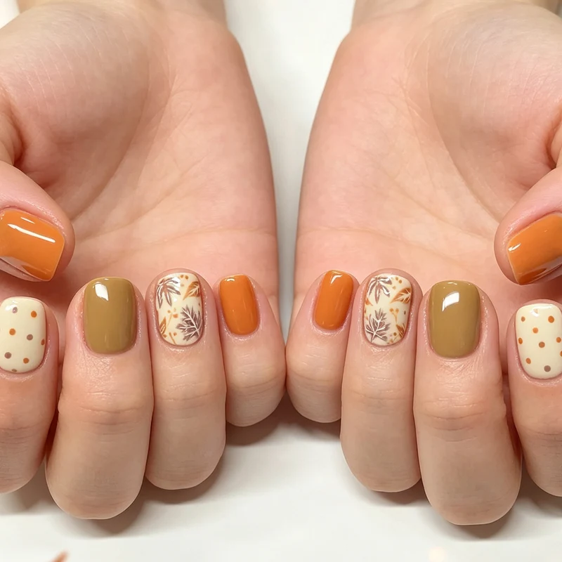 Saisonale florale Nagelkunst-Ergänzungen Karnz