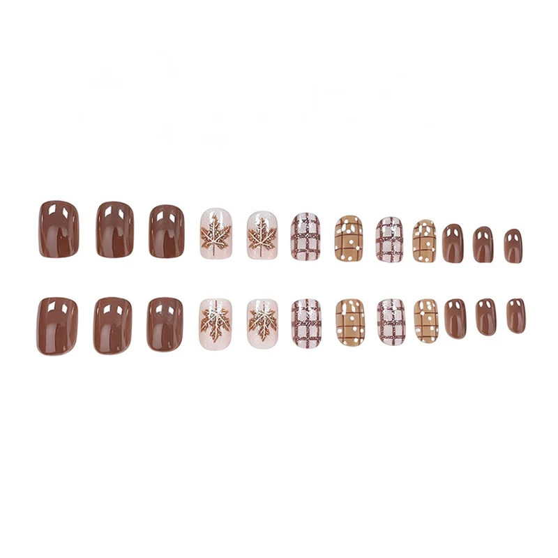 Saisonale Herbst Nagelkunst Verbesserungen Karnz