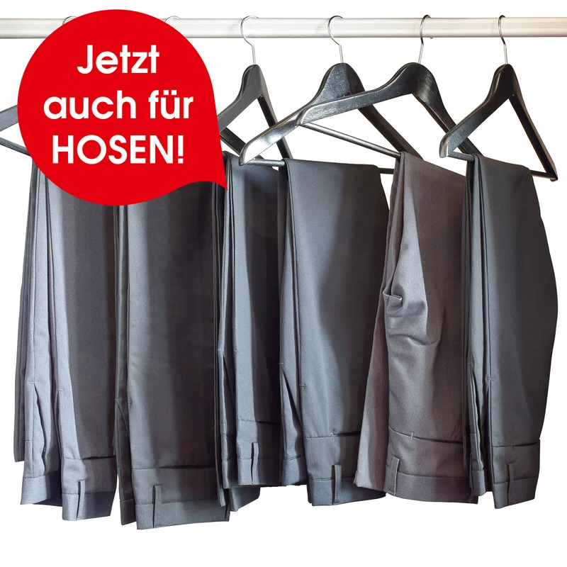 Bügler-Aufsatz für Hosen - silber/weiß