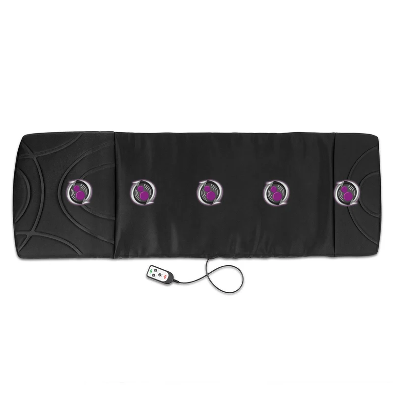 Massagematte 5-Zonen 12V schwarz