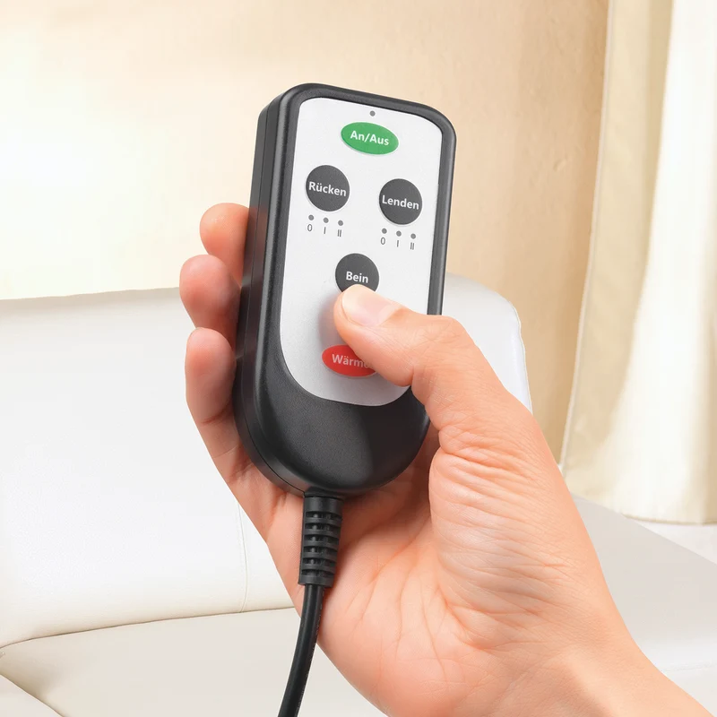 Massagematte 5-Zonen 12V schwarz