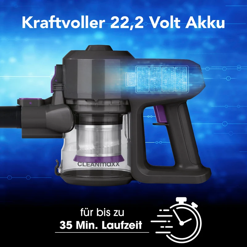 Akku-Zyklonstaubsauger