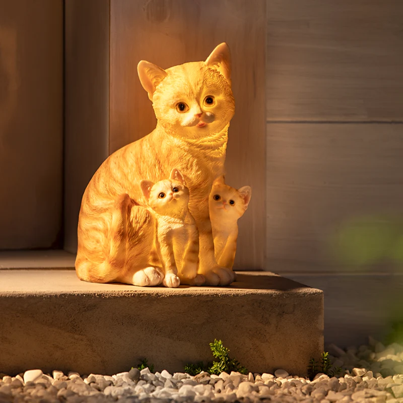 LED-Katzenfamilie