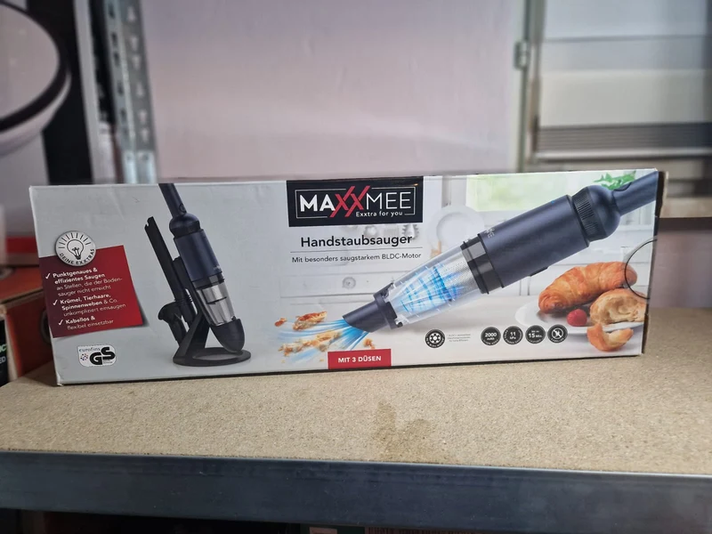 Staubsauger MAXXMEE Akku-Handstaubsauger Akku - kabellos - beutellos