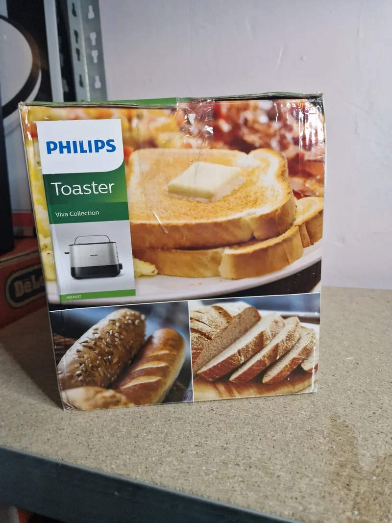 Philips Toaster 7 Stufen Auftaufunktion Abschaltautomatik 950W