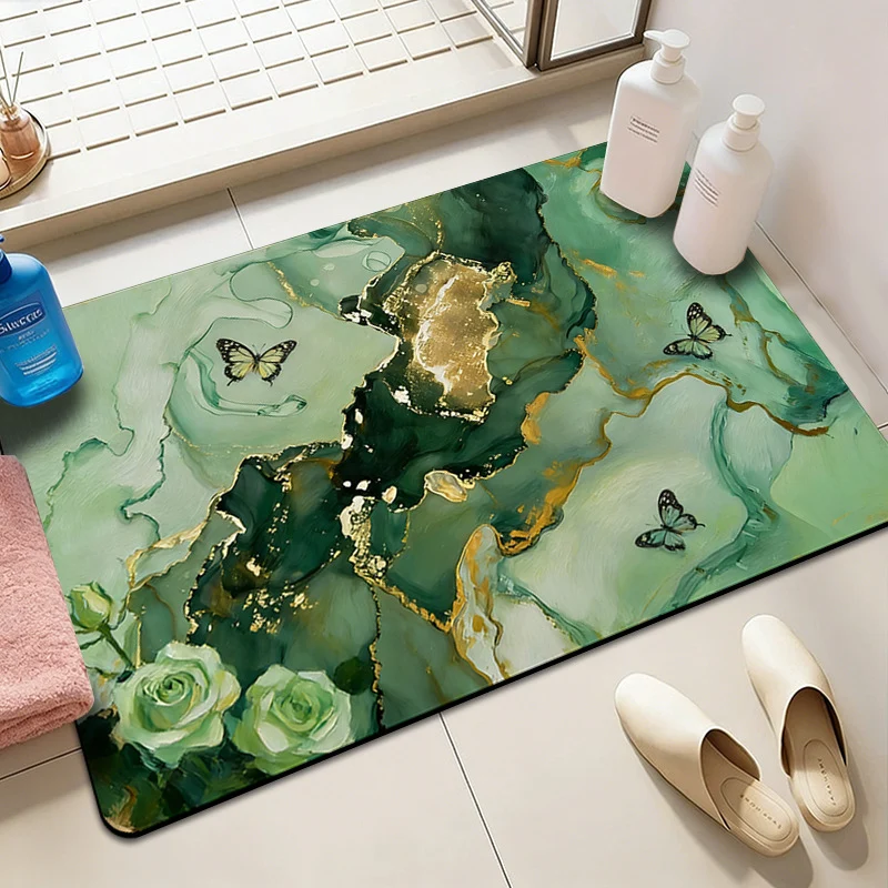 Elegante Künstlerische Badematte