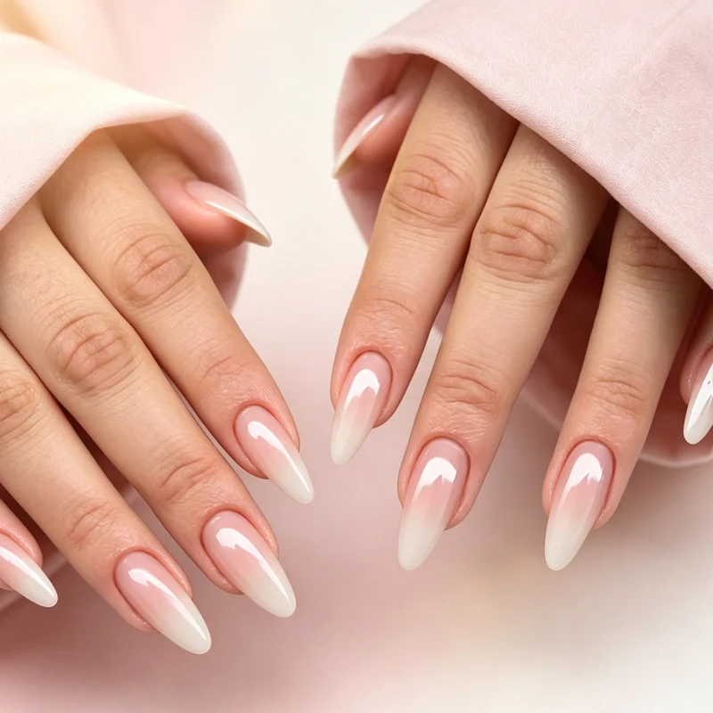 Ombre Nail Art Design Karnz