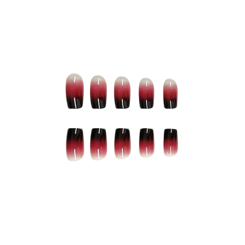 Ombre Akryl-Nagelverlängerungen Karnz