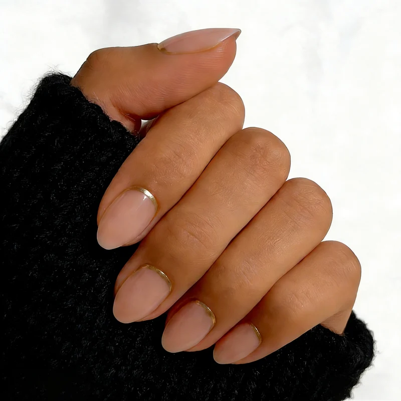 Moderne Dip-Pulver Nagelkunst Karnz