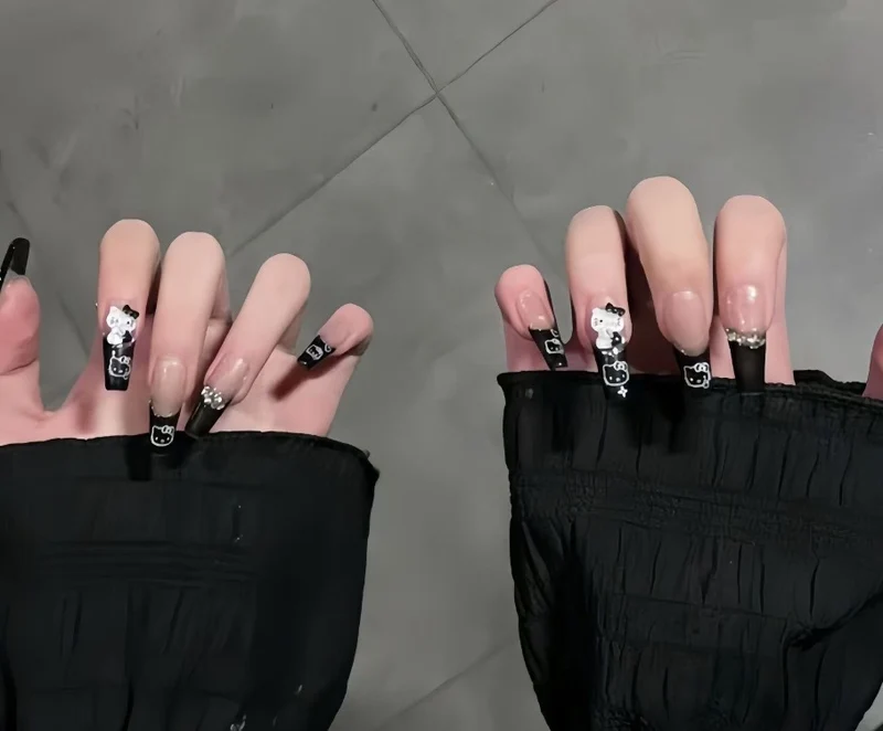 Luxus dekorative Nagelkunst Karnz