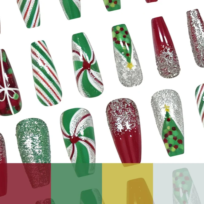 Urlaubs-Themen Dekorative Nagelkunst Extensions Karnz