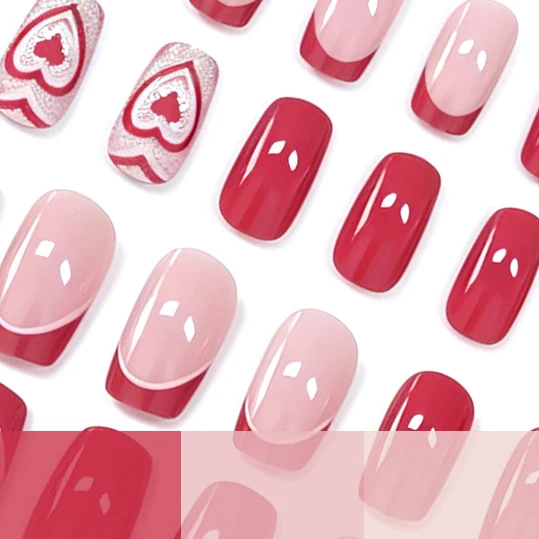 Herz-inspiriertes Nagelkunst-Kit Karnz