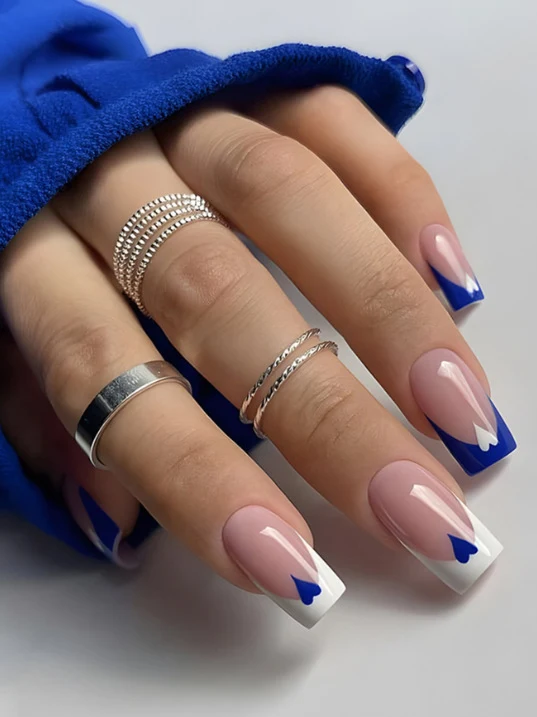 Herz-Design Acryl-Nagelkunst Set Karnz