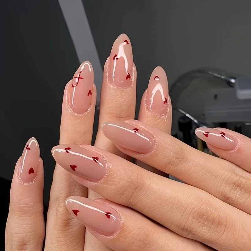 Heart-Attended Gel-Nagelverstärkungen Karnz
