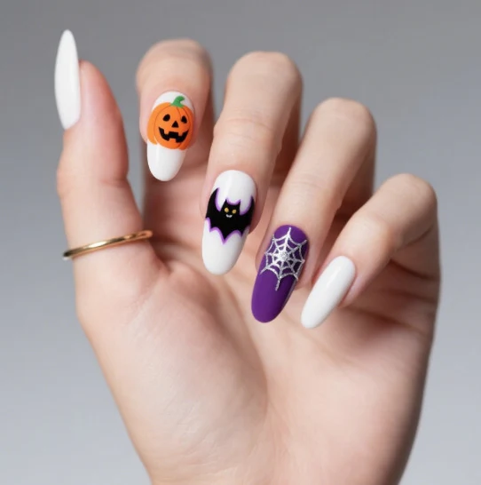 Halloween-Themen Gruselig Nagelkunst Karnz