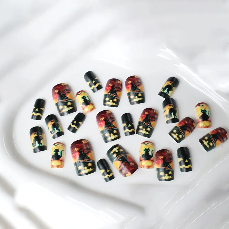 Halloween-Themen-Nagelkunst-Aufkleber Karnz