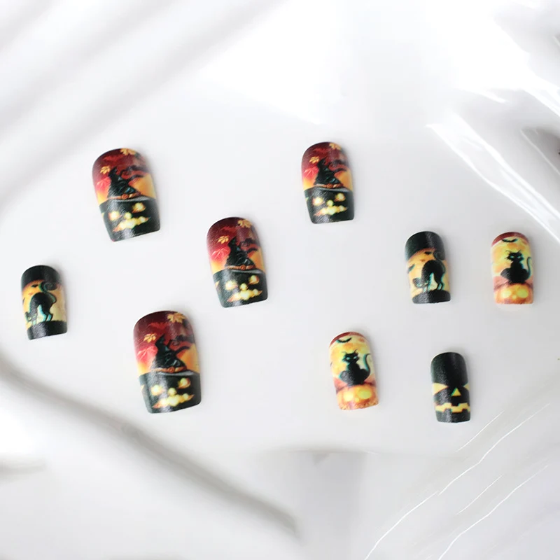 Halloween-Themen-Nagelkunst-Aufkleber Karnz