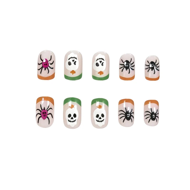 Halloween-Themen Nagelkunst Extensions Karnz