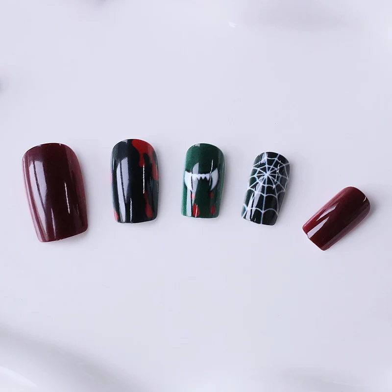 Halloween-Themen Nagelkunst Karnz