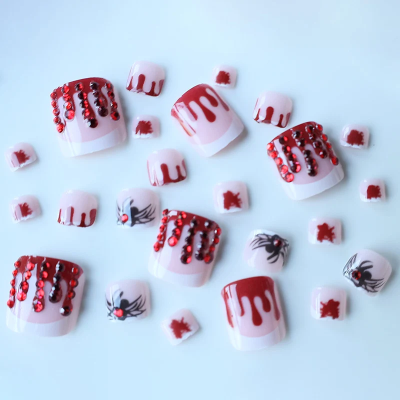 Halloween-Themen Dekorative Nagelkunst Set Karnz