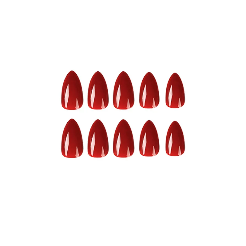 Elegante Acryl-Nägel mit Hochglanz-Finish Karnz