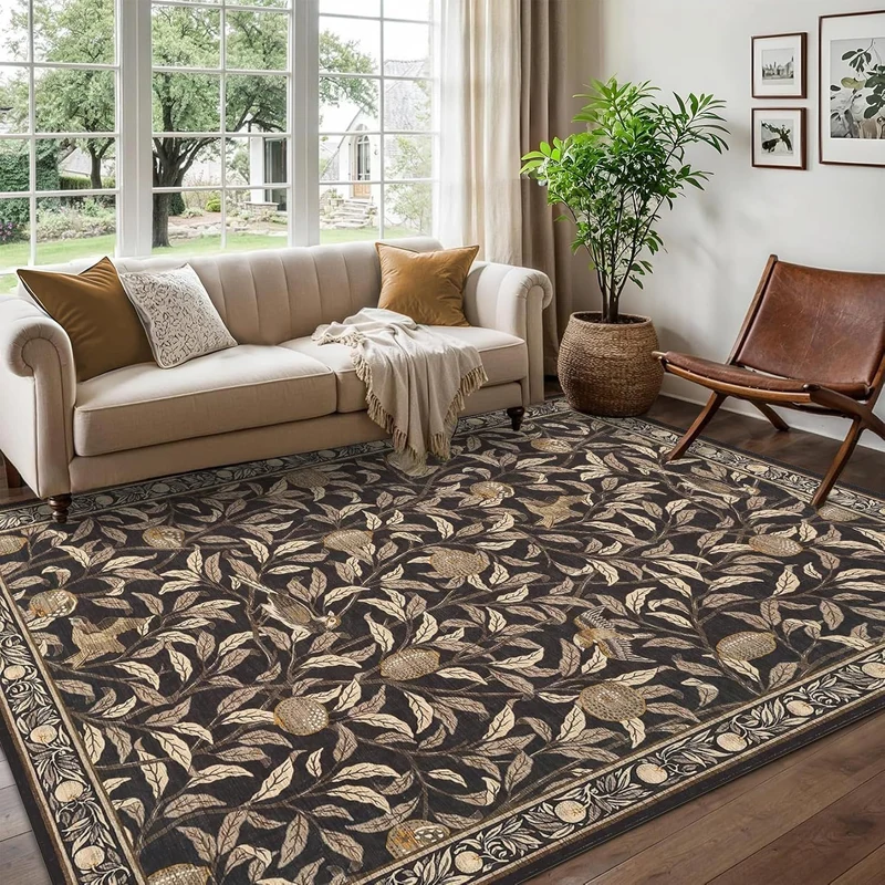 Botanisches Design Teppich