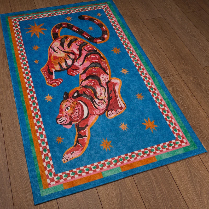 Künstlerische Tiger-Themen-Bereichsmatte