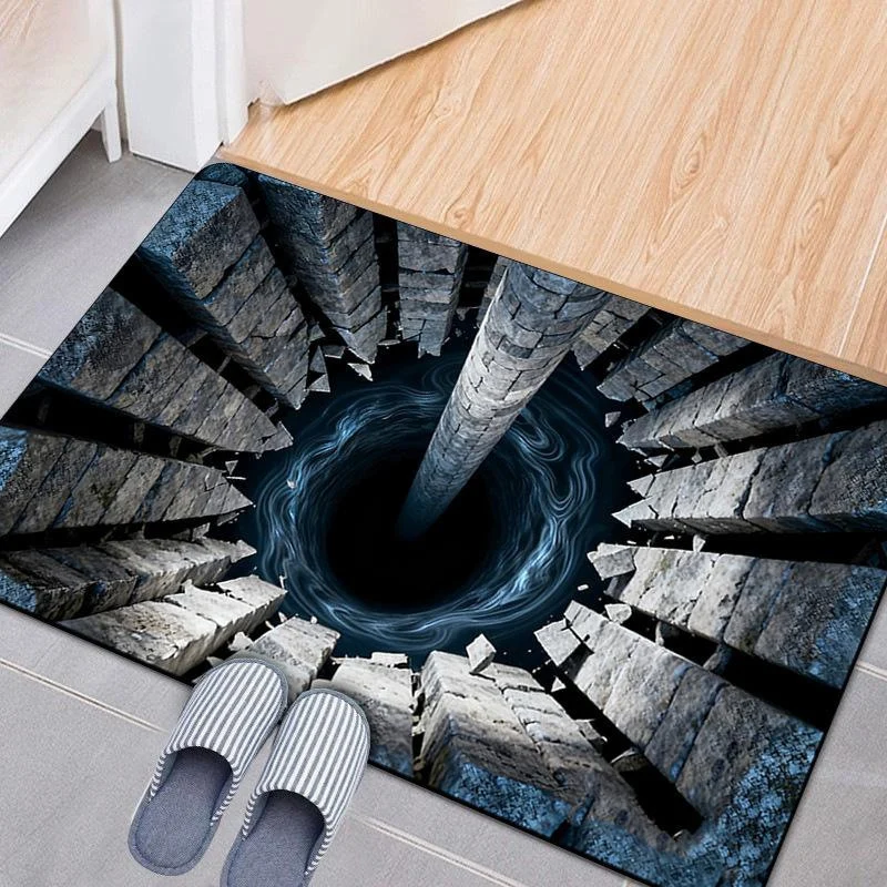 3D optische Illusionsbereichsmatte
