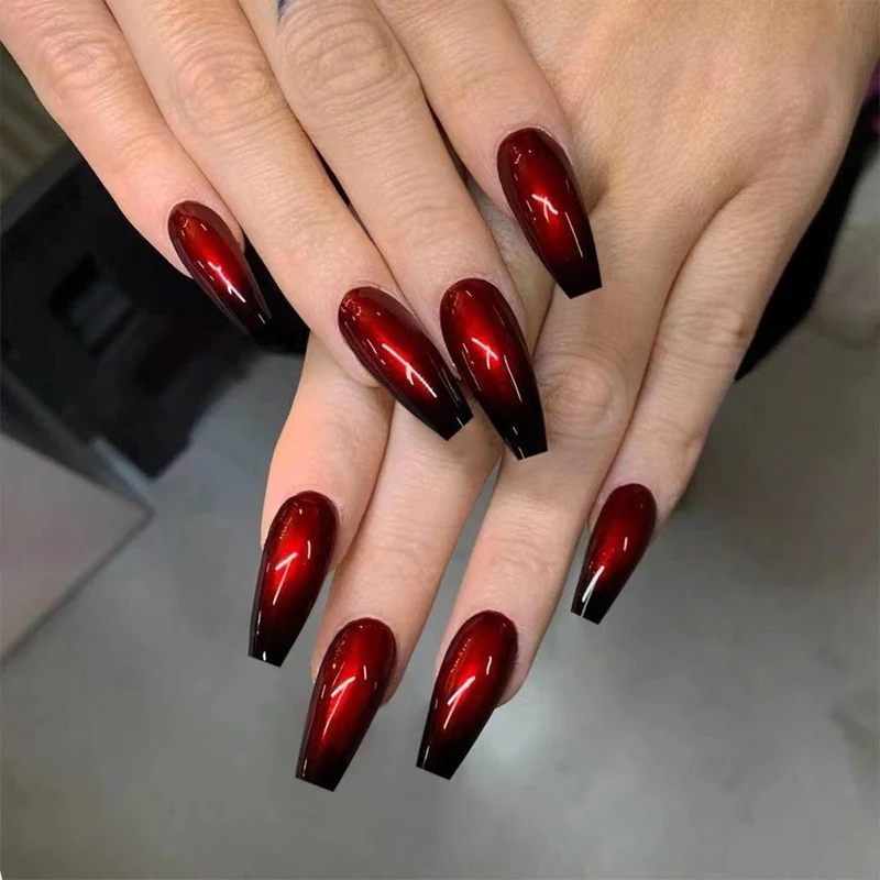 Glitter Ombre Nagelkunst Verbesserungen Karnz