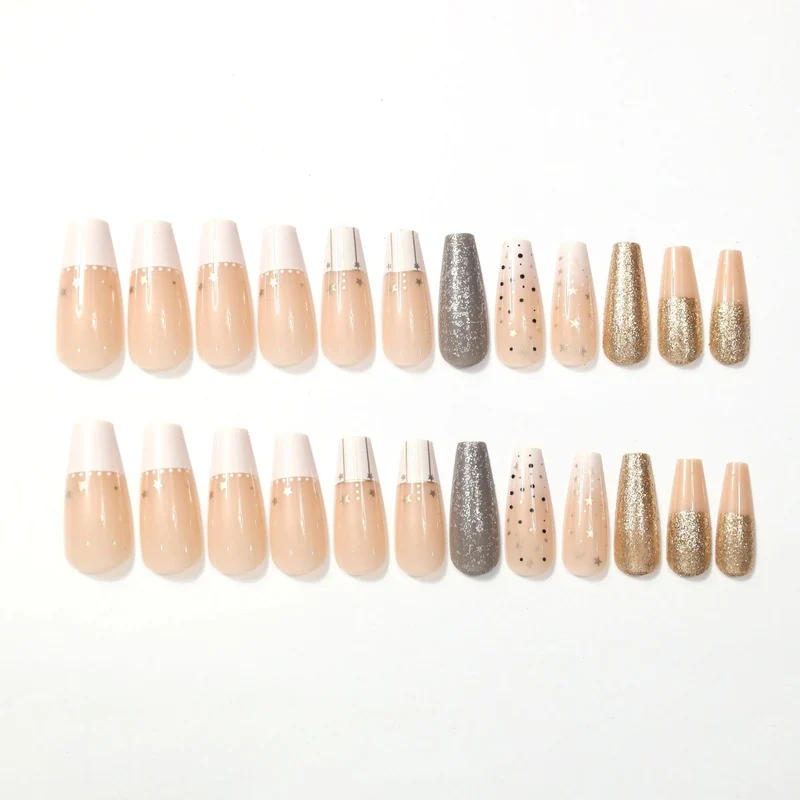 Glamouröse Sternen Nagelkunst Verbesserungen Karnz
