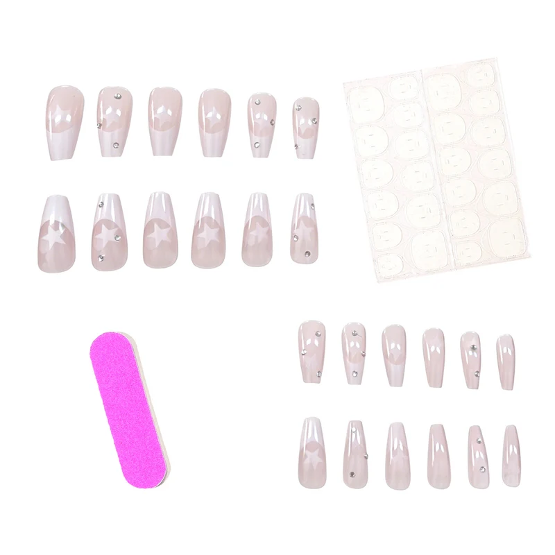 Glamorous Starry Nail Art Karnz