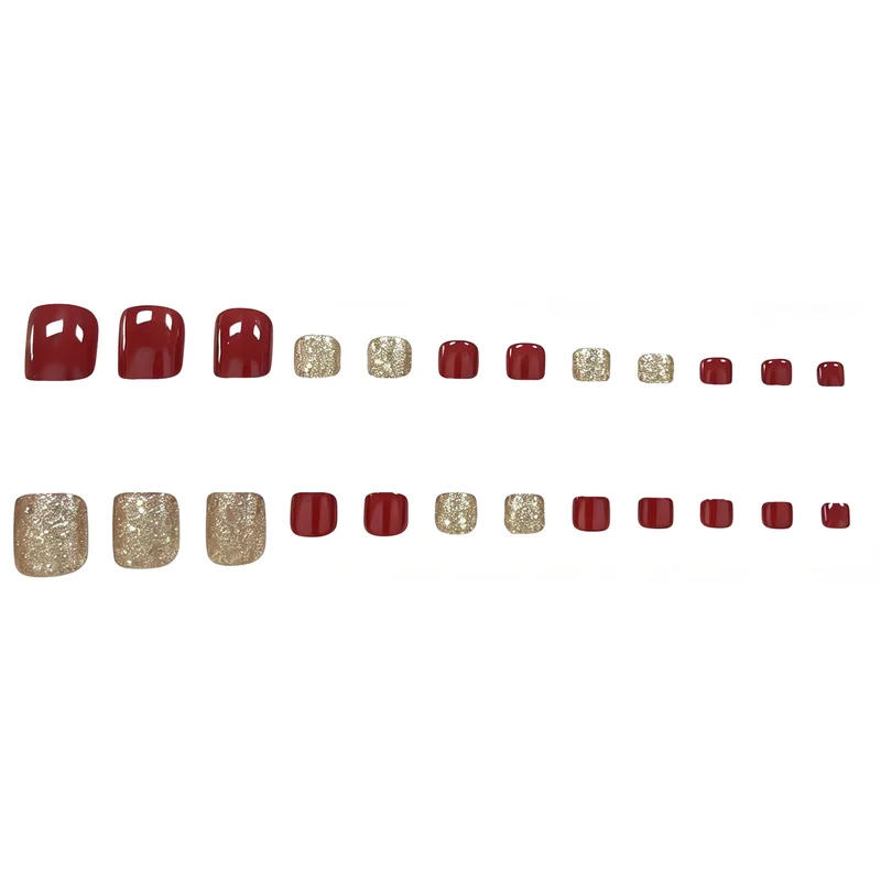Glamouröse Pediküre Nagelkunst Karnz